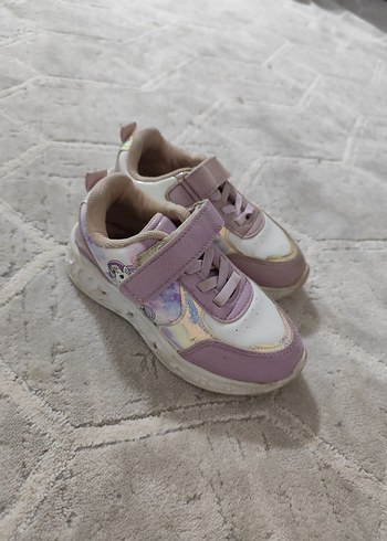 Kız Çocuk Mor Bağcıksız Spor Ayakkabı - Görsel 3
