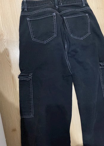 Siyah Kadın Denim Jean - Görsel 2