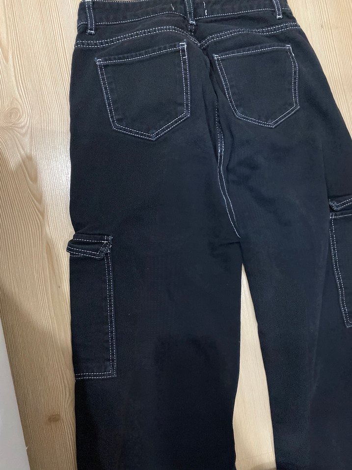 Siyah Kadın Denim Jean - Görsel 2