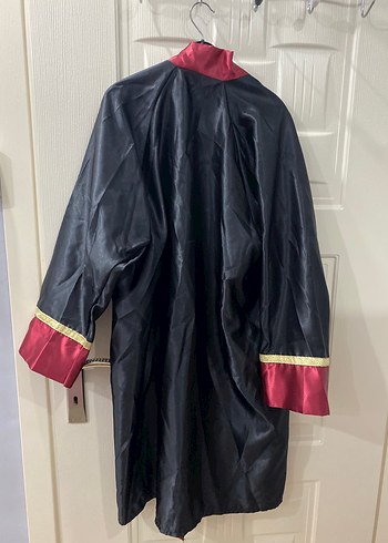 Bordo Siyah Uzun Kadın Mezuniyet Elbisesi - Görsel 5