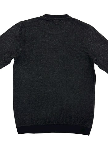 Antrasit Unisex Bisiklet Yaka Sweatshirt - Görsel 3