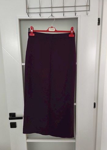 mürdüm Uzun Kadın kalem Etek - Görsel 2