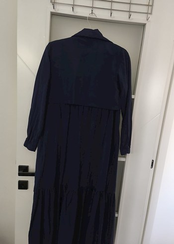 lacivert ceketli elbise - Görsel 4