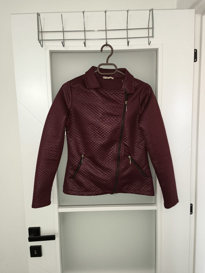 Bordo Kadın Ceket - Görsel 2