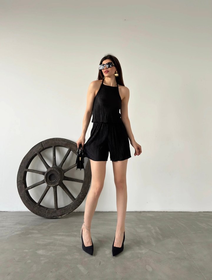 Piliseli Şortlu İkili Takım - Görsel 3