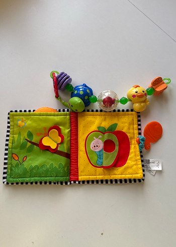 Renkli Diş Kaşıyıcı ve Çıngırak Oyuncak - Görsel 2