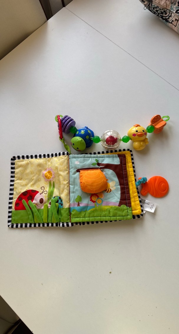 Renkli Diş Kaşıyıcı ve Çıngırak Oyuncak - Görsel 3