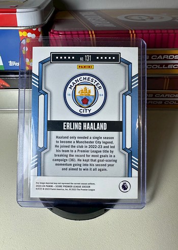 Panini score Erling Haaland orange /35