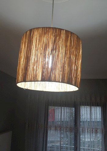 Ikea Bej Renkli Modern Tavan Lambası