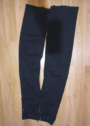 H&M Siyah Duz Kesim Pantolon
