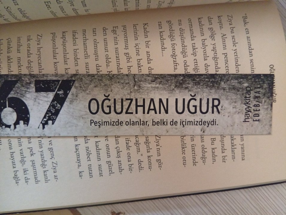 Oğuzhan Uğur 67 kitabı - Görsel 2
