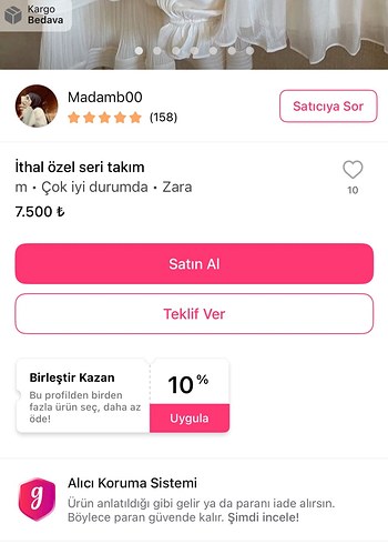 İthal etekli takım - Görsel 4