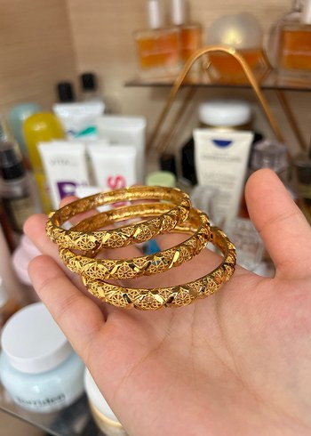 İmitasyon 22 ayar renginde hint kelepçe - Görsel 2