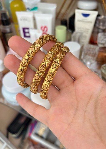 İmitasyon 22 ayar renginde hint kelepçe - Görsel 5