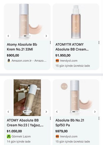 Atomy Absolute BB Krem No.21 Beige - Görsel 3