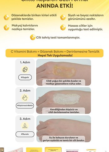 Missha Vita C Plus Kendiliğinden Köpüren Yüz Temizleyici 200ml - Görsel 3