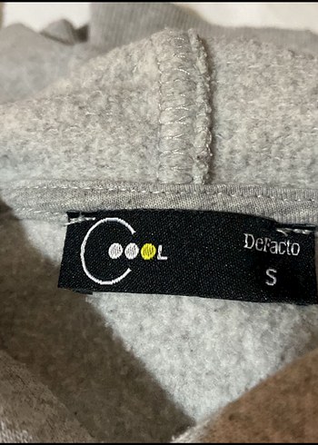 Gri Kapüşonlu Kadın Sweatshirt - Görsel 2