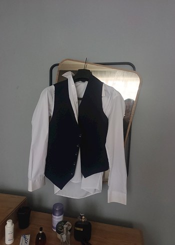 ALTIN YILDIZ TK ELBİSE  YELEKLİ GÖMLEĞİ İLE BİRLİKTE46/6 drop - Görsel 5