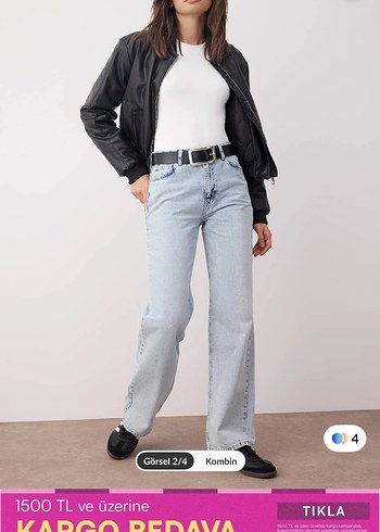Trendyol & Milla Wide Leg Kot pantolon