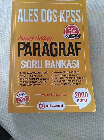 ALES DGS KPSS PARAGRAF