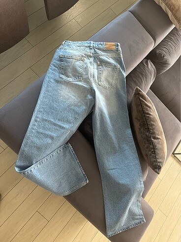 34 Beden mavi Renk Zara Z1975 Length Straight Fit Jean