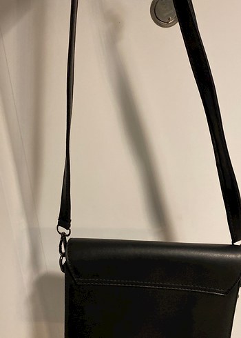 Diğer Siyah Deri Minimalist Kadın Çanta