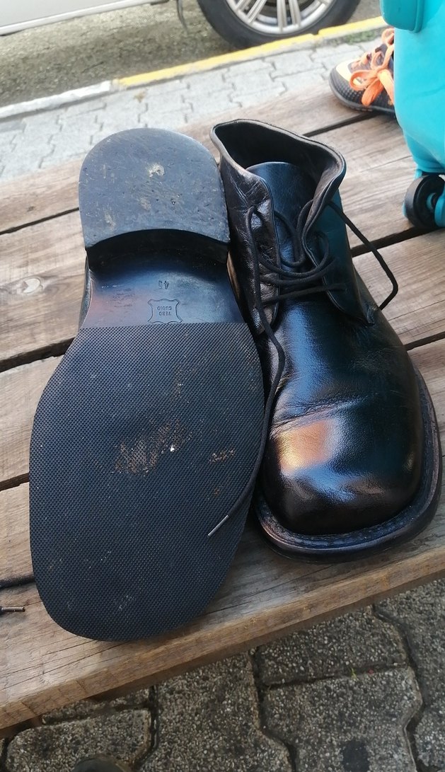 Klasik Gotik Siyah Erkek Bot - Görsel 2