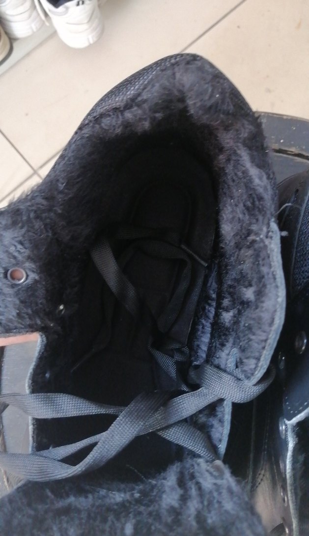 Siyah Erkek Kemerli Goth Bot - Görsel 2