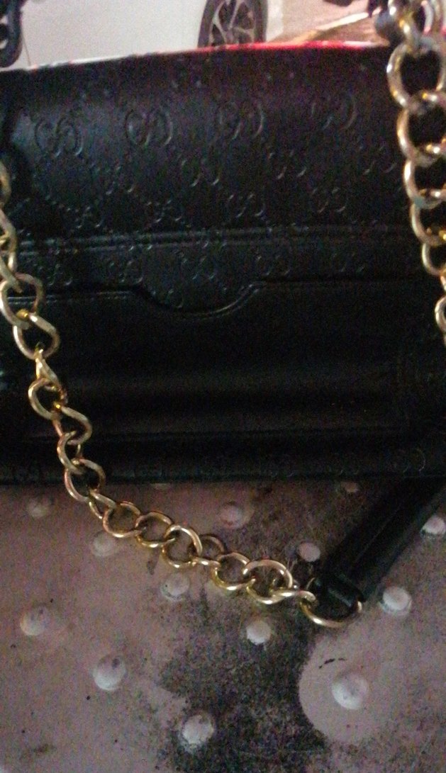 Klasik Siyah Deri Kadın Çanta - Görsel 2