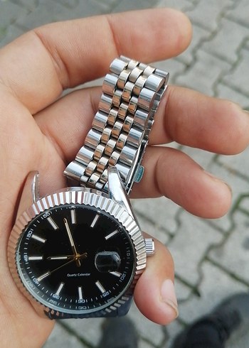 Modern Klasik Gri Erkek Kol Saati - Görsel 2