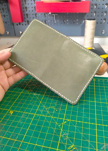 El Yapımı Hakiki Deri Kartlık - Görsel 3