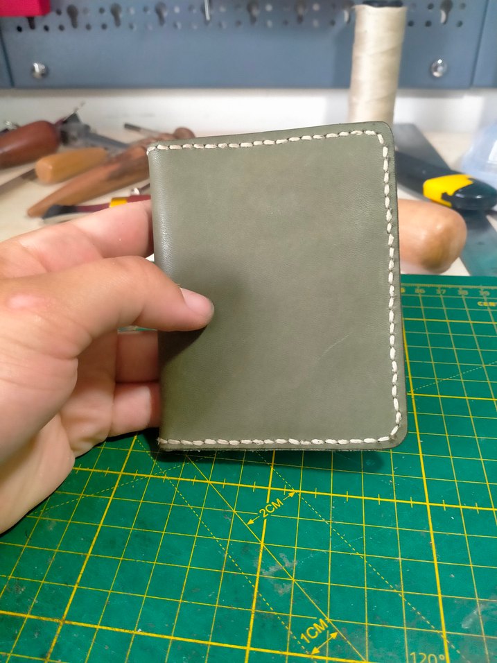 El Yapımı Hakiki Deri Kartlık - Görsel 2