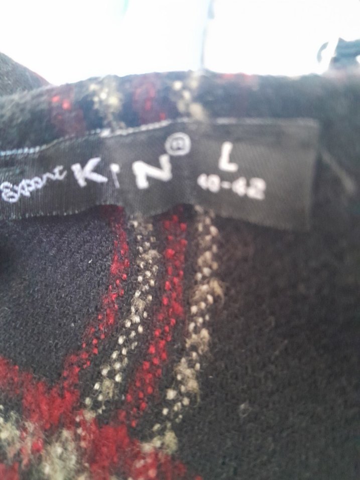 Kareli, Askılı, Bol Kesim Kadın - Görsel 4