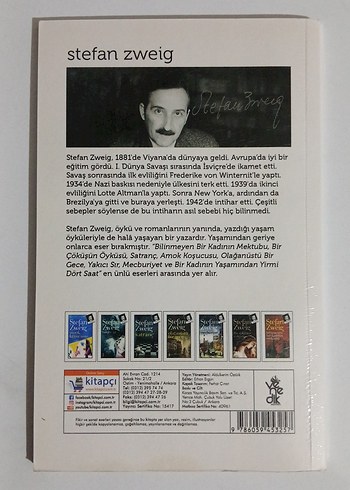 Beden Stefan Zweig Roman Seti - 2 kitap