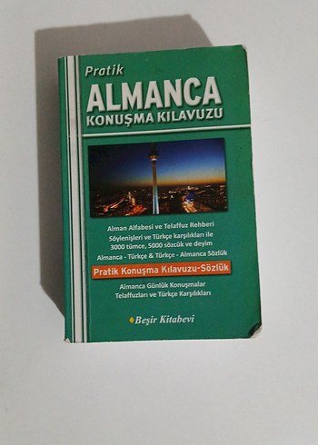 Pratik Almanca Konuşma Kılavuzu ve Sözlük KLAVUZ CEP BOYDUR