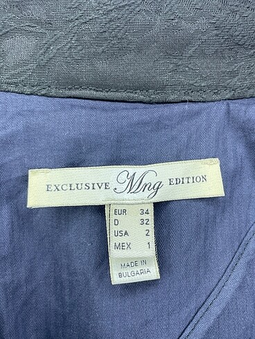 34 Beden siyah Renk Mango Blazer %70 İndirimli.