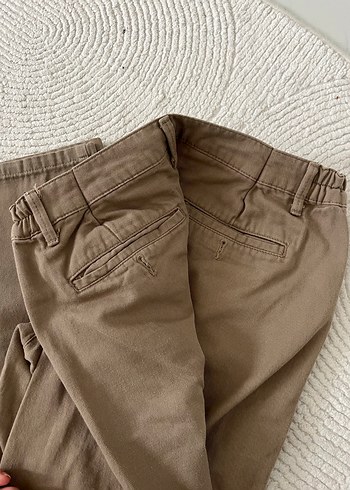 Bej Bol Kesim erkek Pantolon - Görsel 3