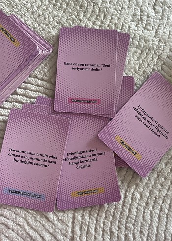 Çiftler İçin Az Lakırdı Bol İletişim Kartları - Görsel 5