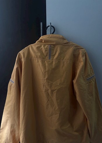 l Beden Unisex yağmurluk l beden kısa fermuarlı