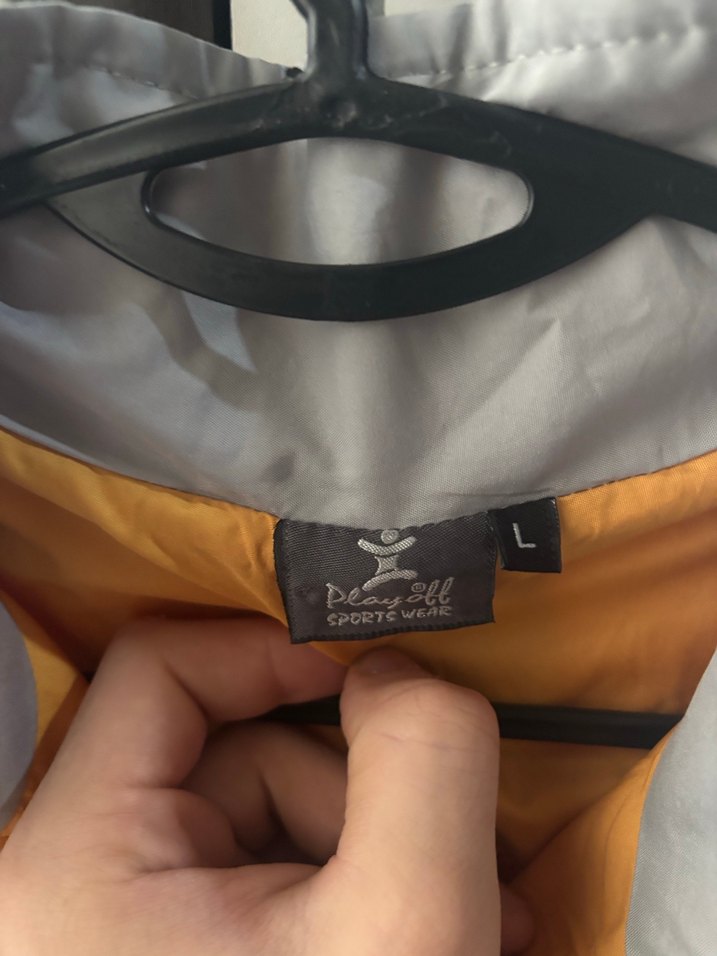 Unisex yağmurluk l beden kısa fermuarlı - Görsel 3