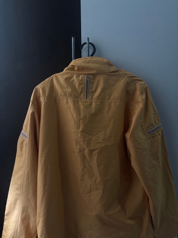 Unisex yağmurluk l beden kısa fermuarlı - Görsel 2