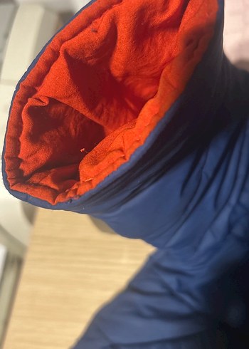 Erkek Çocuk Mavi Düğmeli Mont - Görsel 8