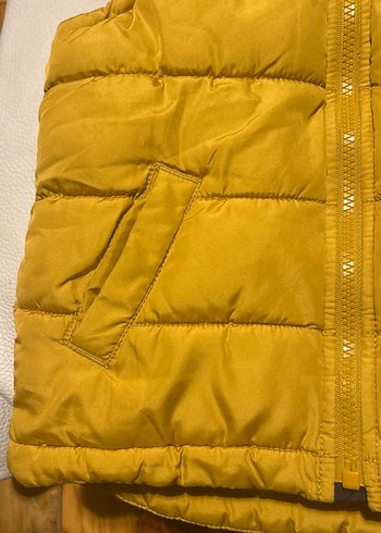 Sarı Fermuarlı Erkek Çocuk Yelek - Görsel 3