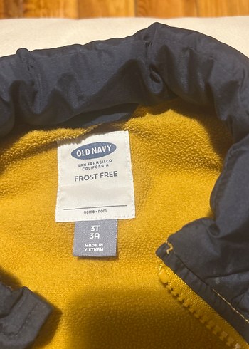 Sarı Fermuarlı Erkek Çocuk Yelek - Görsel 5