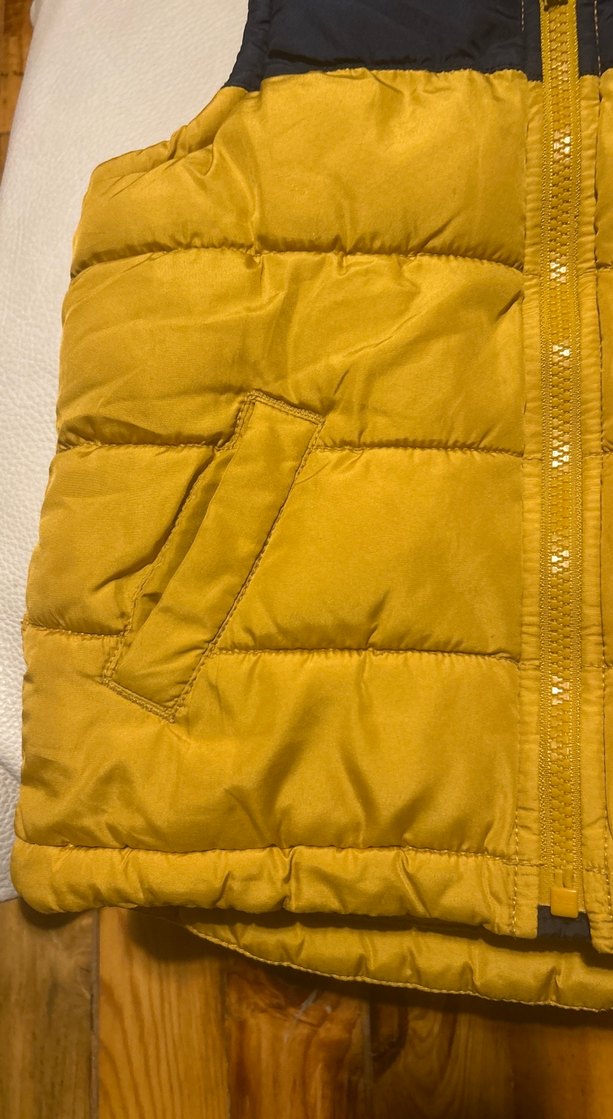 Sarı Fermuarlı Erkek Çocuk Yelek - Görsel 3