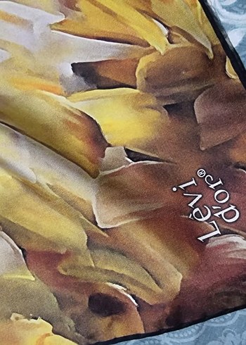 Beden Levidor Çiçek Desenli Çok Renkli Twil Kadın Eşarp