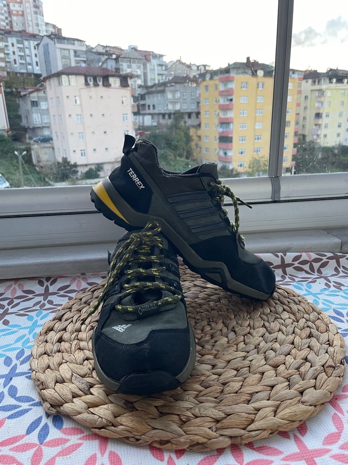 Erkek Spor ve Outdoor Ayakkabı Yeşil Yılan Desenli - Görsel 2