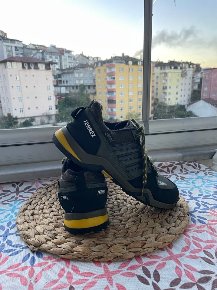 Erkek Spor ve Outdoor Ayakkabı Yeşil Yılan Desenli - Görsel 3