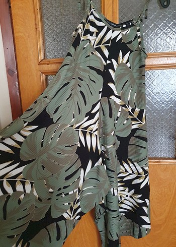 Bohem Tarz Kadın Uzun Askılı Tulum - Görsel 2