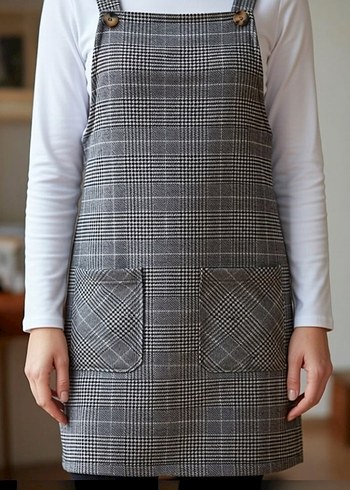 Ekoseli Kolsuz Salopet - Görsel 2